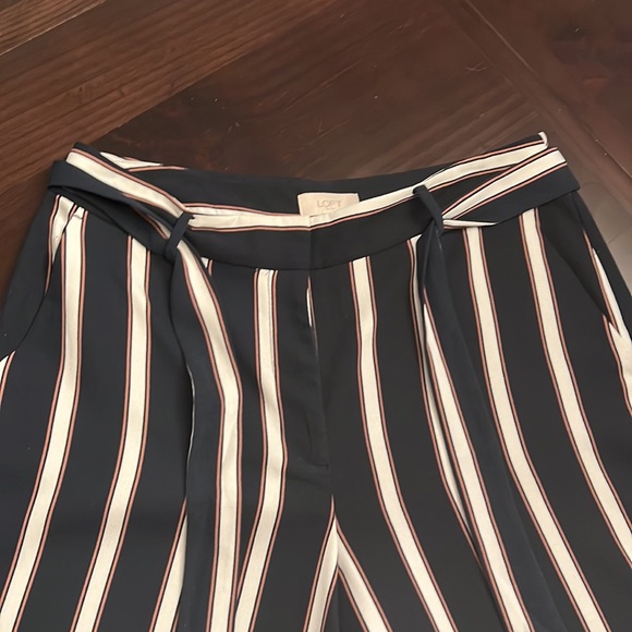 Loft Striped Capris - Picture 2 of 3